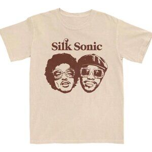 Silk Sonic 2 Face Gift For Fan T Shirt 90